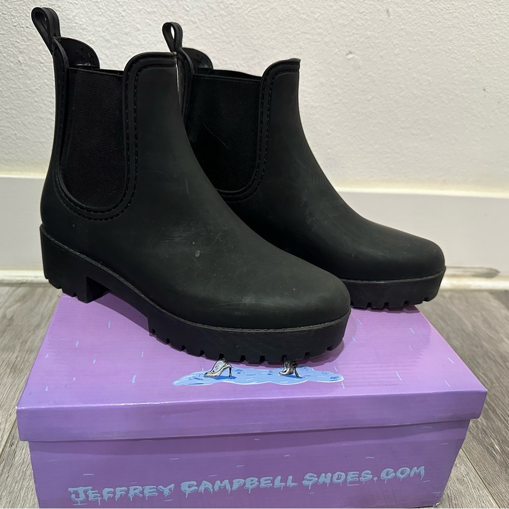 Jeffrey Campbell rain boots